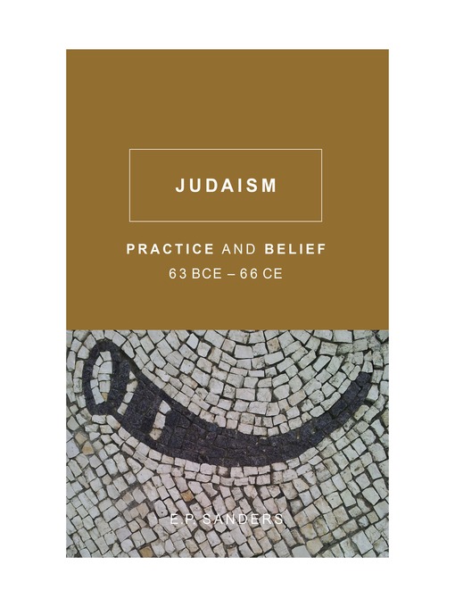 Title details for Judaism by E. P. Sanders - Available